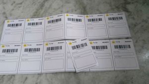 6 Shipping Labels (Sticker)
