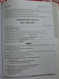 CBSE Class 12 Chemistry - Shiv Das