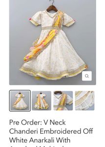 Elegant Embroidered Anarkali Dress