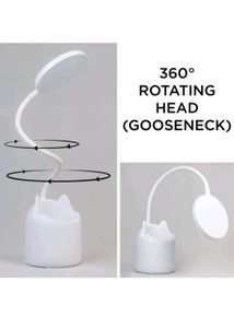 LED Study/Desk Table Lamp WEIRD WOLF Rechargeable