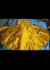 Banarsi Silk Fishcut Lehenga choli