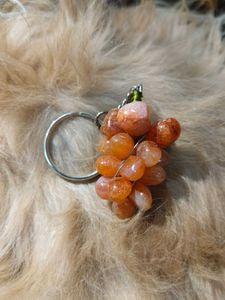 POWERFUL NATURAL GEMSTONES GRAPE 🍇 KEYCHAIN