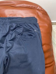 Blue Synthetic Lower Trackpant