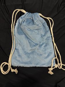 Blue Colourchanging Sequin Backpack