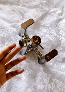 Full Brass MTC™ Hot &amp; Cold Bathroom Mixer