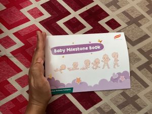 Cute BABY MILESTONES BOOK