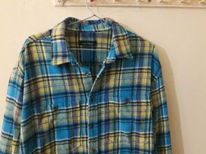 &#34;Checkered Charm: The Ultimate Casual Shirt&#34;