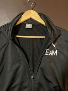 Puma Team Track Jacket Black
