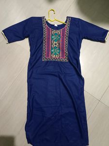 Navy blue Kurti