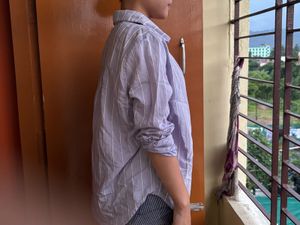 Striped Lavender Shirt