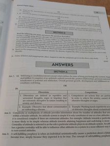 CBSEClass 12 Psychology Question Papers