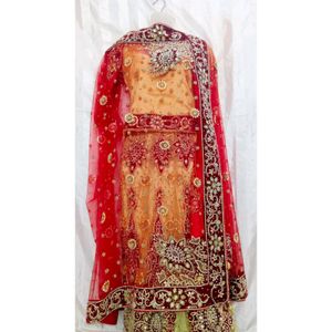 Bridal Zarodzi Work Lehenga Choli