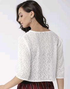 White Lace Shrug