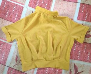 Bold Mustard Top
