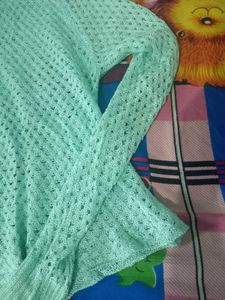 Mint Green Knit Top