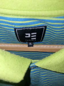 Striped Polo T-Shirt