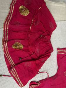 Ethnic Skirt Top Upto 18 Month In Fairly Good Cond