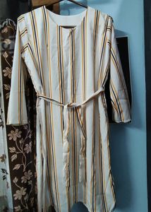 White Straight FORMAL Wear Dress