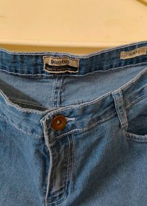 Blue Slim Fit Denim