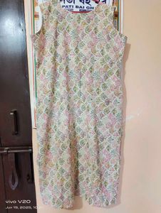 Printed Sleeveless Dress