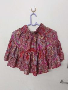 Printed Skort