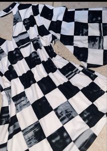 Stylish Black Top / Check