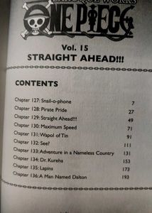 One Piece Manga - Volume 15
