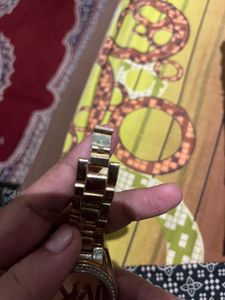 Michael Kors Gold-Tone Watch .. Bumper Sale