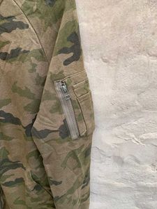 Camo Branded Bomber Jacket