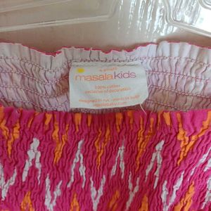 Masala Kid By NYC Ikat Jumpsuit For 5-8 Yrs Old