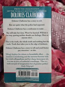 Dolores Claiborne by Stephen King- RARE