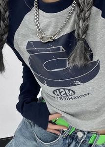 y2k typography tshirt