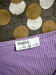Purple Long Sleeve Top
