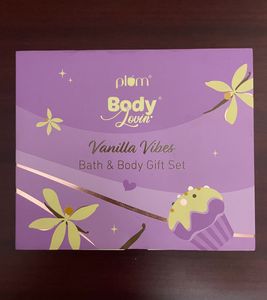 Plum Vanilla Vibes Body Set New