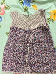 Floral Print Tank Top