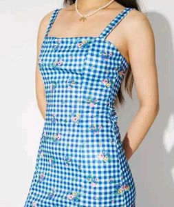 Stylish, pinteresty blue Newme asia mini dress