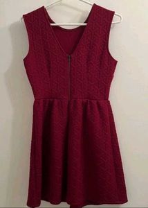 Forever 21 Burgendy Dress