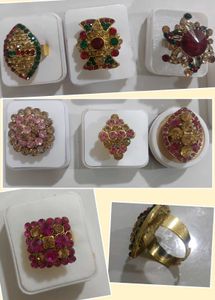 Vintage Rhinestone Brooch Set