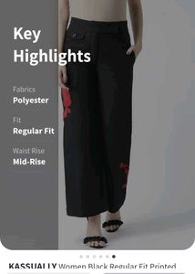 Kassually Printed Trousers