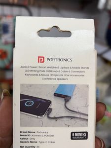 Portronics Konnect L Type-C Cable
