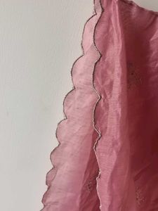 Pink Embellished Dupatta