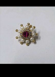 Pearl &amp; Gemstone Brooch