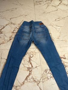 High Waisted Skinny Denim Jeans