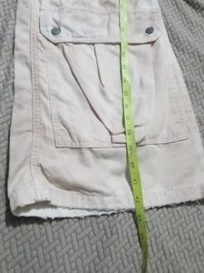 Beige Cargo Pants