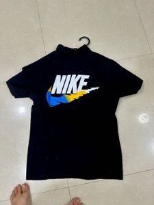 Nike Black Polo T-Shirt