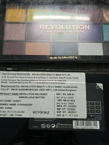 Revolution Eyeshadow Palettes