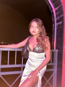 Silky White Lace-Trim Dress