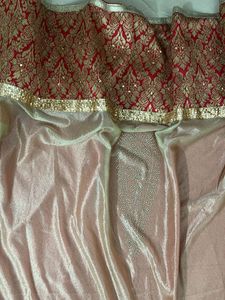bridal heavy saree Red &amp; Gold Sare