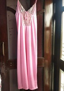 Pink Lace Nightgown