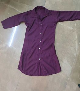 PURPLE CO ORD SET PATHANI TYPE SUIT